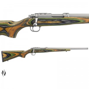 Ruger 77 Series Threaded Stainless Varmint Laminated Camo .22 Hornet Ruger 77 Series Threaded Stainless Varmint Laminated Camo .22 Hornet